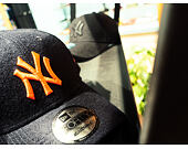 Kšiltovka New Era 9FORTY New York Yankees Melton Navy/Rust Orange