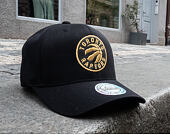 Kšiltovka Mitchell & Ness Toronto Raptors Bullion Black/Gold