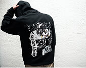 Mikina Mishka Head Injury Hoodie Black