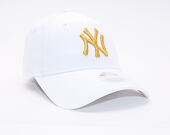 Dámská Kšiltovka New Era 9FORTY New York Yankees Metallic White