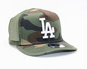 Dětská Kšiltovka New Era 9FORTY Trucker Los Angeles Dodgers Camo Essential