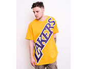 Triko Mitchell & Ness Los Angeles Lakers Big Face
