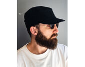 Kšiltovka Kangol - Cotton Twill Army Cap - Black