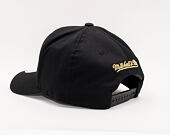 Kšiltovka Mitchell & Ness 619 Pinscript Black/Metallic Gold