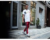 Tepláky Kappa Banda Rastoria Slim A0E Red