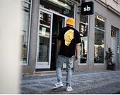 Triko HUF Hufex Tee Black