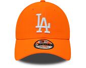 Kšiltovka NEW ERA 9FORTY MLB League Essential Neon Pack Los Angeles Dodgers Orange