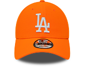 Kšiltovka NEW ERA 9FORTY MLB League Essential Neon Pack Los Angeles Dodgers Orange