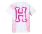 Triko HUF Overspray Classic H T-Shirt White