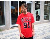 Triko Mitchell & Ness Chicago Bulls "Last Dance" (Dennis Rodman) Number 91 Red