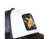 Kšiltovka Capslab - Trucker Pokémon - Pikachu - Black / White