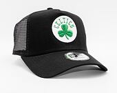 Kšiltovka New Era 9FORTY A-FRAME Trucker NBA Dark Base Team Boston Celtics Black