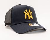 Kšiltovka New Era 9FORTY A-Frame Trucker MLB League Essential New York Yankees Snapback Navy