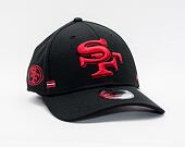 Kšiltovka New Era 39THIRTY NFL20 Sideline Home San Francisco 49ers Stretch Fit Black / Team Color