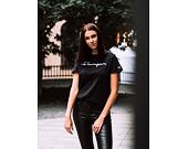 Dámské Triko Champion Crewneck T-Shirt Black 110992 KK001 NBK