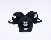 Kšiltovka Mitchell & Ness HWC Utah Jazz Black Varsity Patch 110 Snapback Black