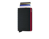 Peněženka Secrid Slimwallet Cubic Black Red