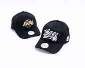 Kšiltovka Mitchell & Ness HWC Philadelphia 76ers Black Outline Snapback Black