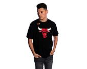 Triko Mitchell & Ness Chicago Bulls T-Shirt Team Logo Traditional Black