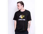 Triko New Era Split Logo Tee Los Angeles Lakers Black