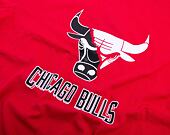 Triko New Era Split Logo Tee Chicago Bulls Front Door Red