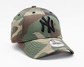 Dětská Kšiltovka New Era - MLB The League 9FORTY - NY Yankees - Woodland Camo