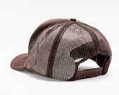 Kšiltovka Pink Dolphin Wave Crew Trucker Brown