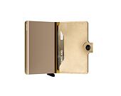 Peněženka Secrid Miniwallet Antique Gold