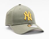 Kšiltovka New Era 9FORTY MLB League Essential New York Yankees Strapback New Olive / MLF