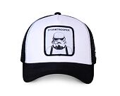 Kšiltovka Capslab Stormtrooper Trucker Black / White