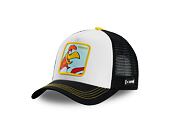 Kšiltovka Capslab Charlie Trucker White / Black - CHA
