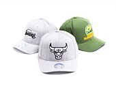 Kšiltovka Mitchell & Ness Chicago Bulls Heathered 110 Snapback