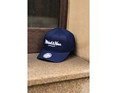 Kšiltovka Mitchell & Ness Pinscript High Crown 110 Navy/White Snapback
