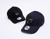 Kšiltovka New Era 9FORTY MLB Camo Infill New York Yankees Strapback Navy / Woodland Camo