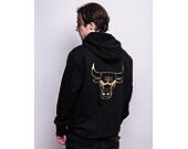 Mikina New Era NBA Metallic Hoody Chicago Bulls Black/Gold