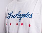 Triko New Era MLB Heritage Oversized Tee Los Angeles Dodgers Off White