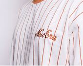 Triko New Era Oversized Pinstripe Toffee / Off White