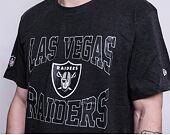 Triko New Era NFL Team Logo Tee Las Vegas Raiders Heather Graphite