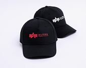Kšiltovka Alpha Industries Alpha Cap 126912 Black/Red