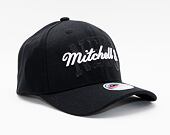 Kšiltovka Mitchell & Ness Stacked Logo Redline Snapback Branded Black