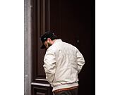 Bunda Karl Kani OG Fake Leather Jacket Off White 6075088
