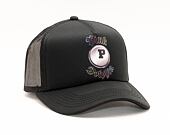 Kšiltovka Pink Dolphin 8 Ball Chrome Trucker Black
