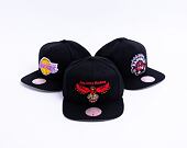 Kšiltovka Mitchell & Ness Atlanta Hawks 6HSSS21HW051 WOOL SOLID Black
