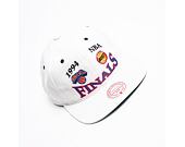 Kšiltovka Mitchell & Ness Houston Rockets INTL828 Rockets V Knicks 1994 Finals White
