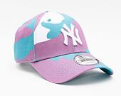 Kšiltovka New Era 9FORTY MLB Camo Pack New York Yankees Strapback Teal