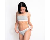 Balení 2 dámských kalhotek Calvin Klein Thong 2Pk QD3788E 8HT Šedá