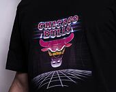 Triko New Era NBA Futuristic Graphic Chicago Bulls Black
