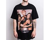 Triko Mister Tee Tlc Group Logo Oversize Tee Black