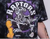 Triko Mitchell & Ness Champions Tie Dye Tee Toronto Raptors Black