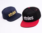 Kšiltovka ETNIES Corp Snapback Black/Red